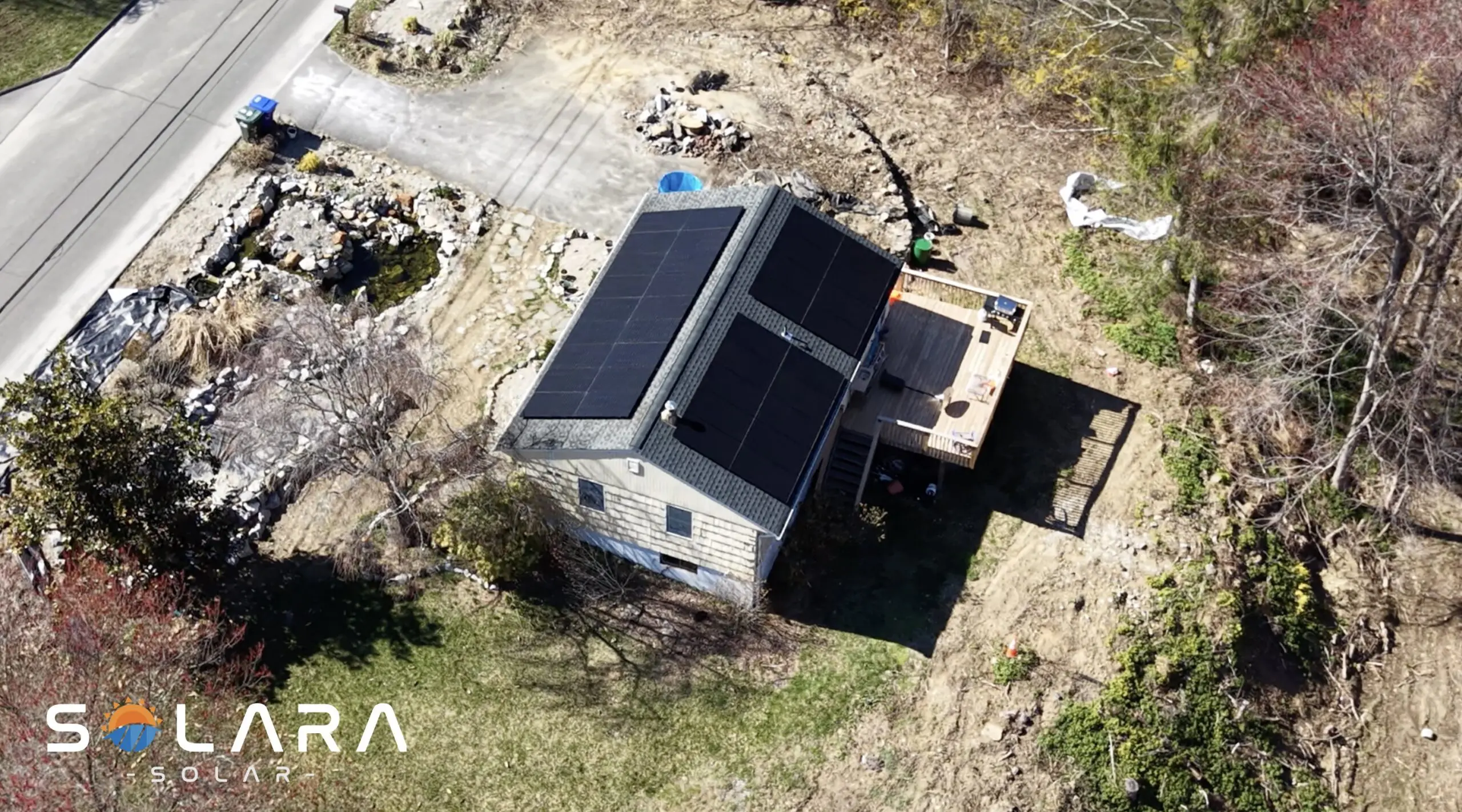 Residential solar project in Newtown Connecticut 06470