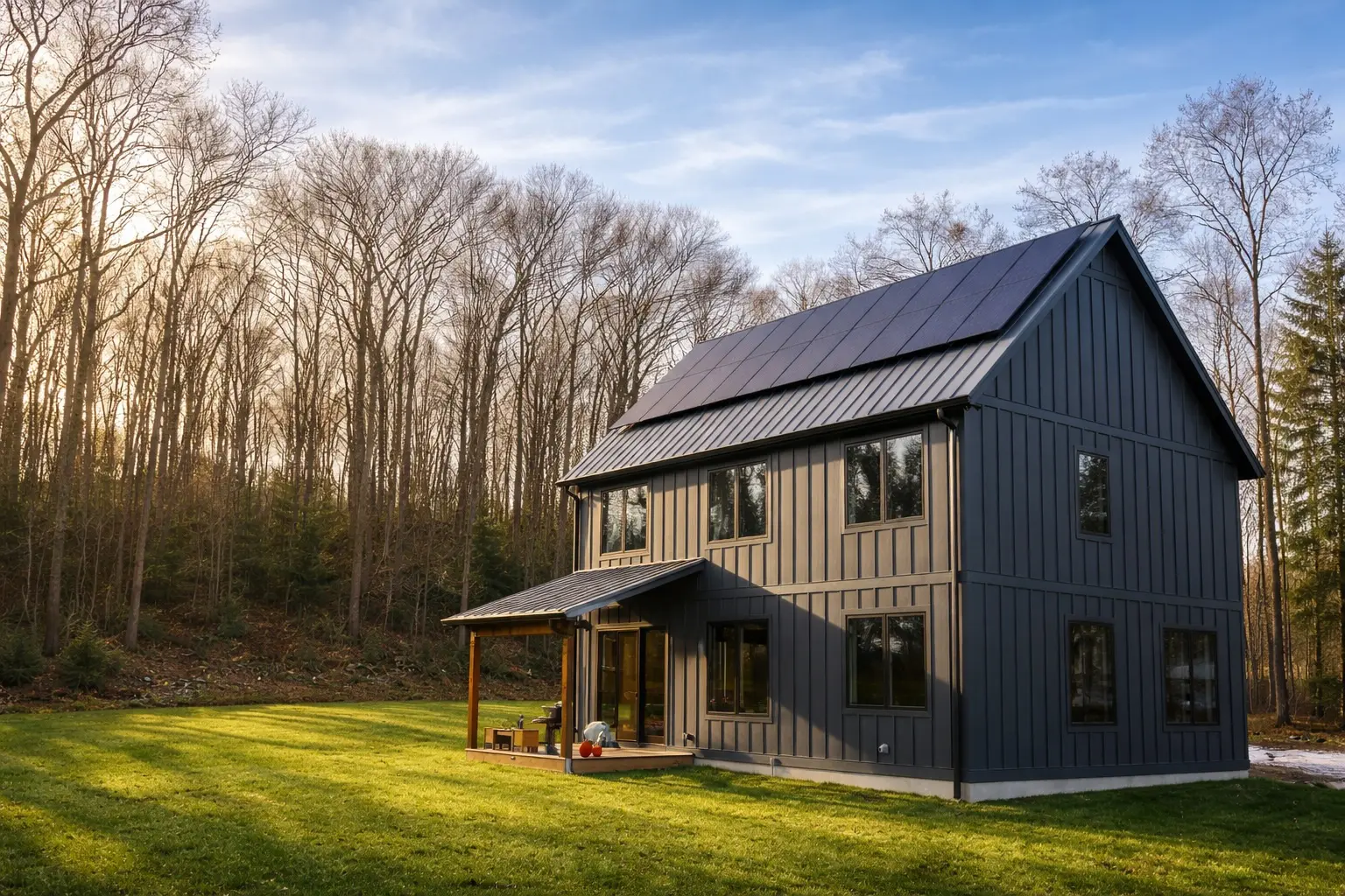 Residential solar project completed by Solara Solar in Newtown Connecticut