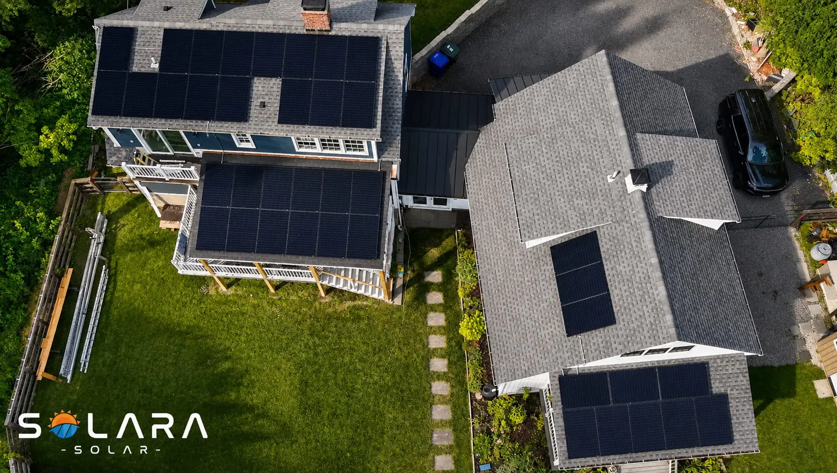 Residential solar installation in Newtown Connecticut