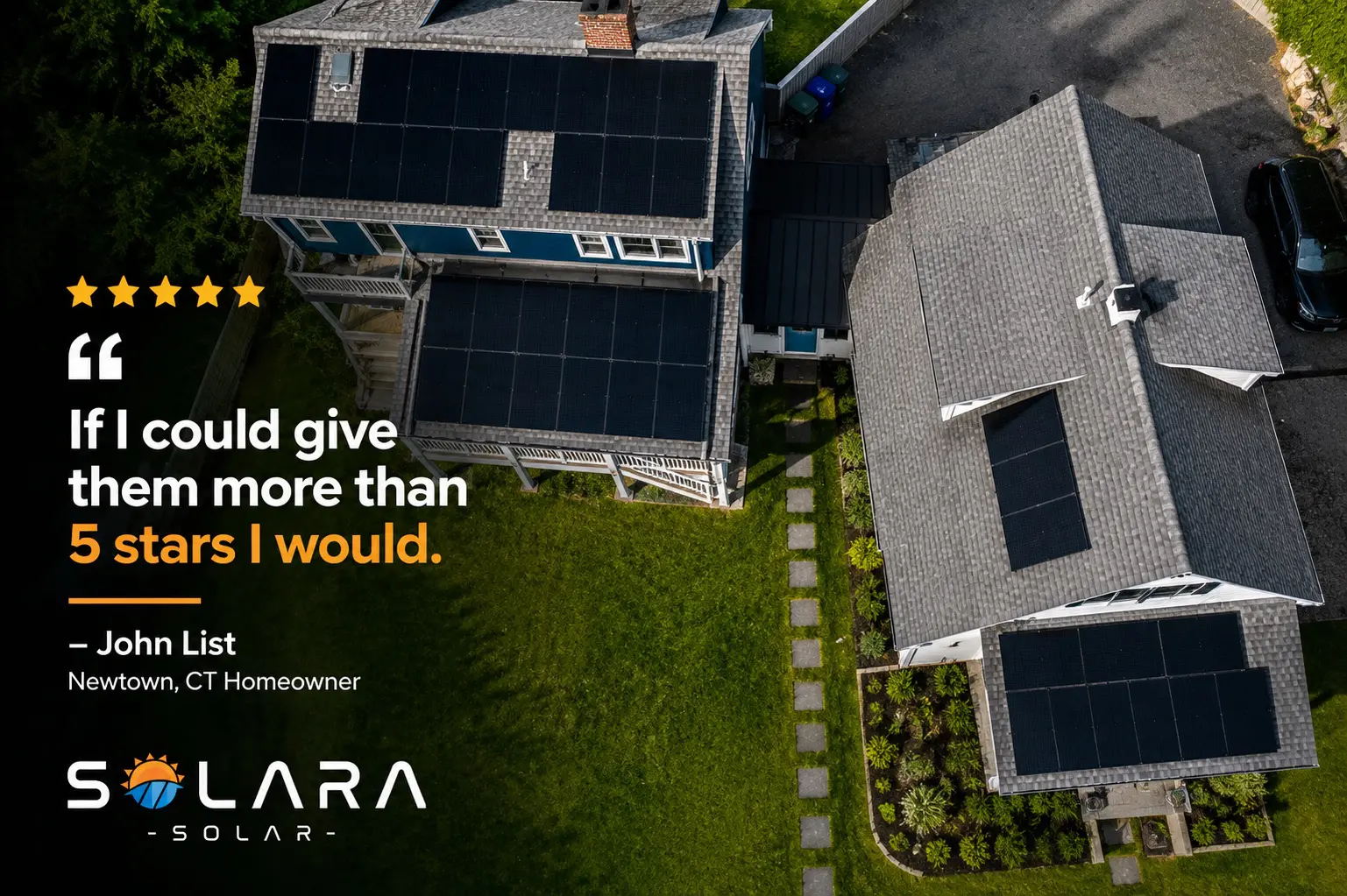 Five star Solara Solar customer review