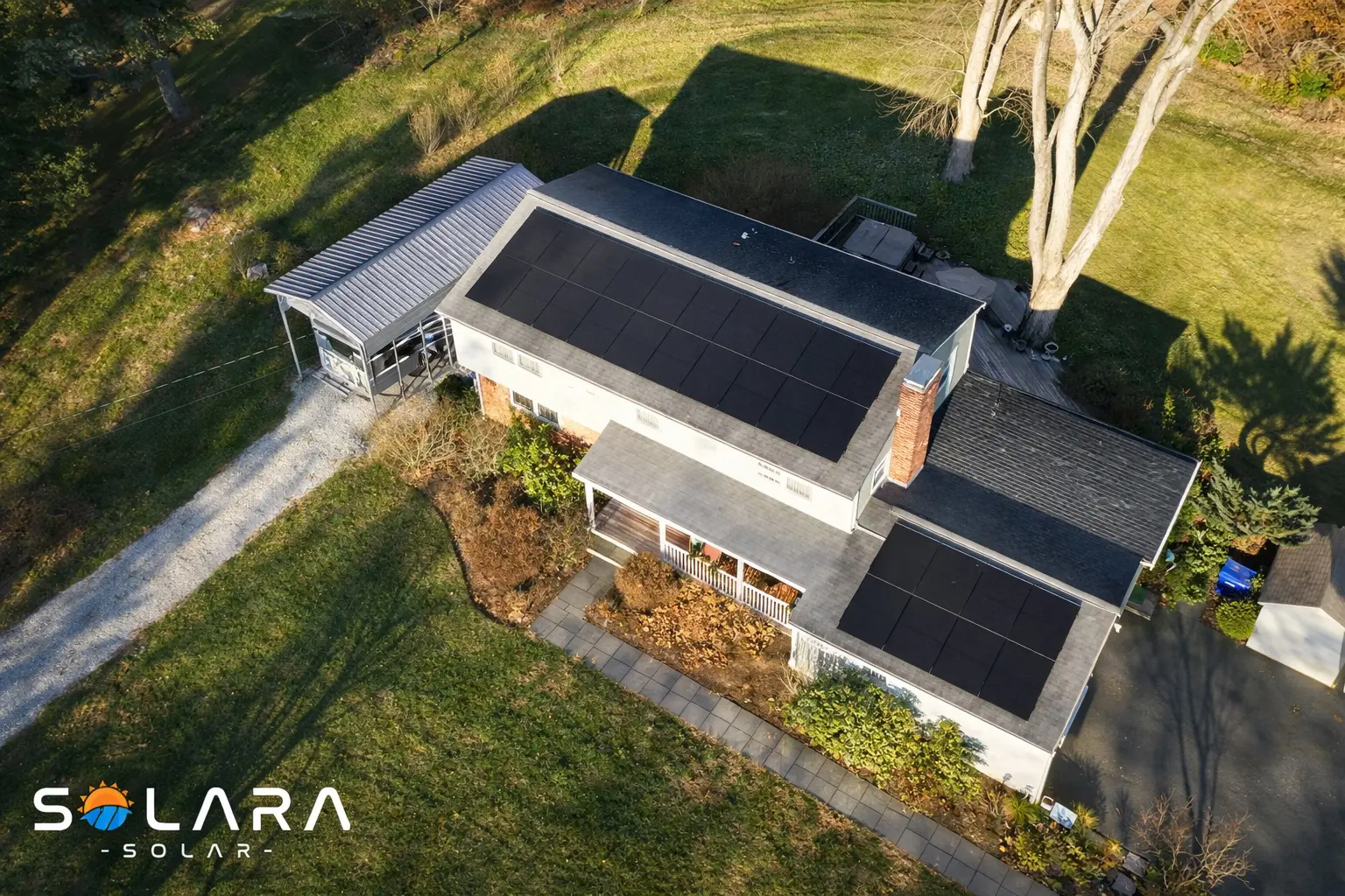 Residential solar installation in Newtown Connecticut