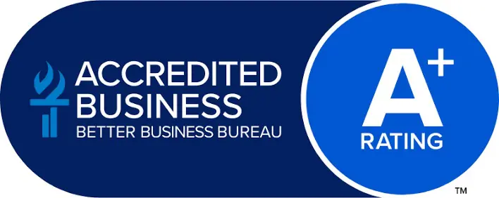 BBB Accredited A Plus Rated Business