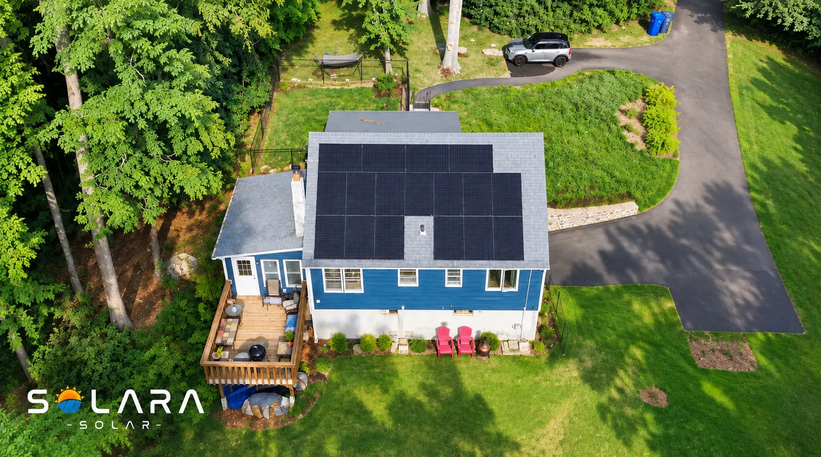 Solara Solar installation in Danbury Connecticut